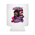 Can Cooler Sleeve — 'Stephen Bradley Stuck in 1984' Retro 80s Vaporwave Drink Koozie