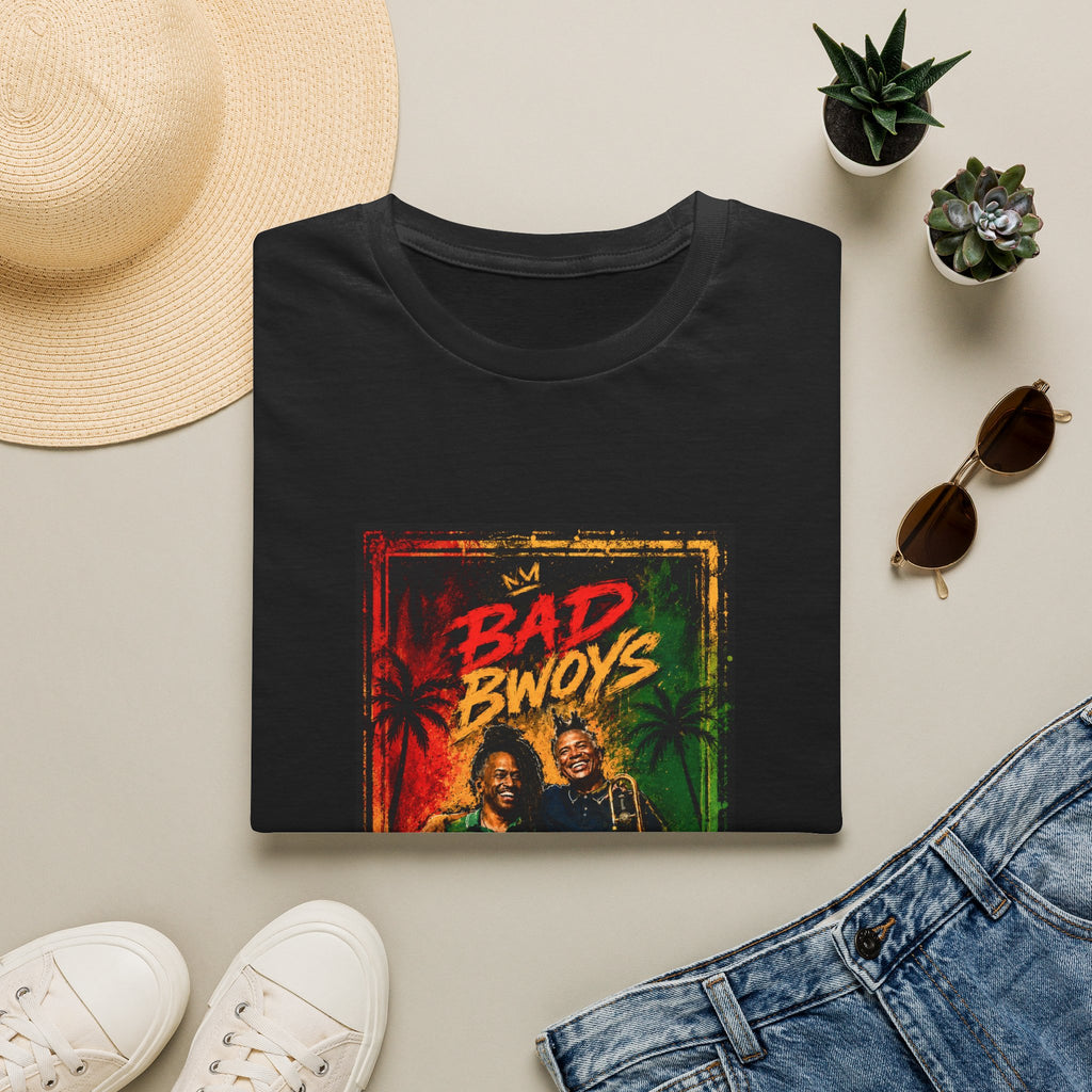 Bad Bwoys Graphic T-Shirt — Reggae Rasta Vibe Tee