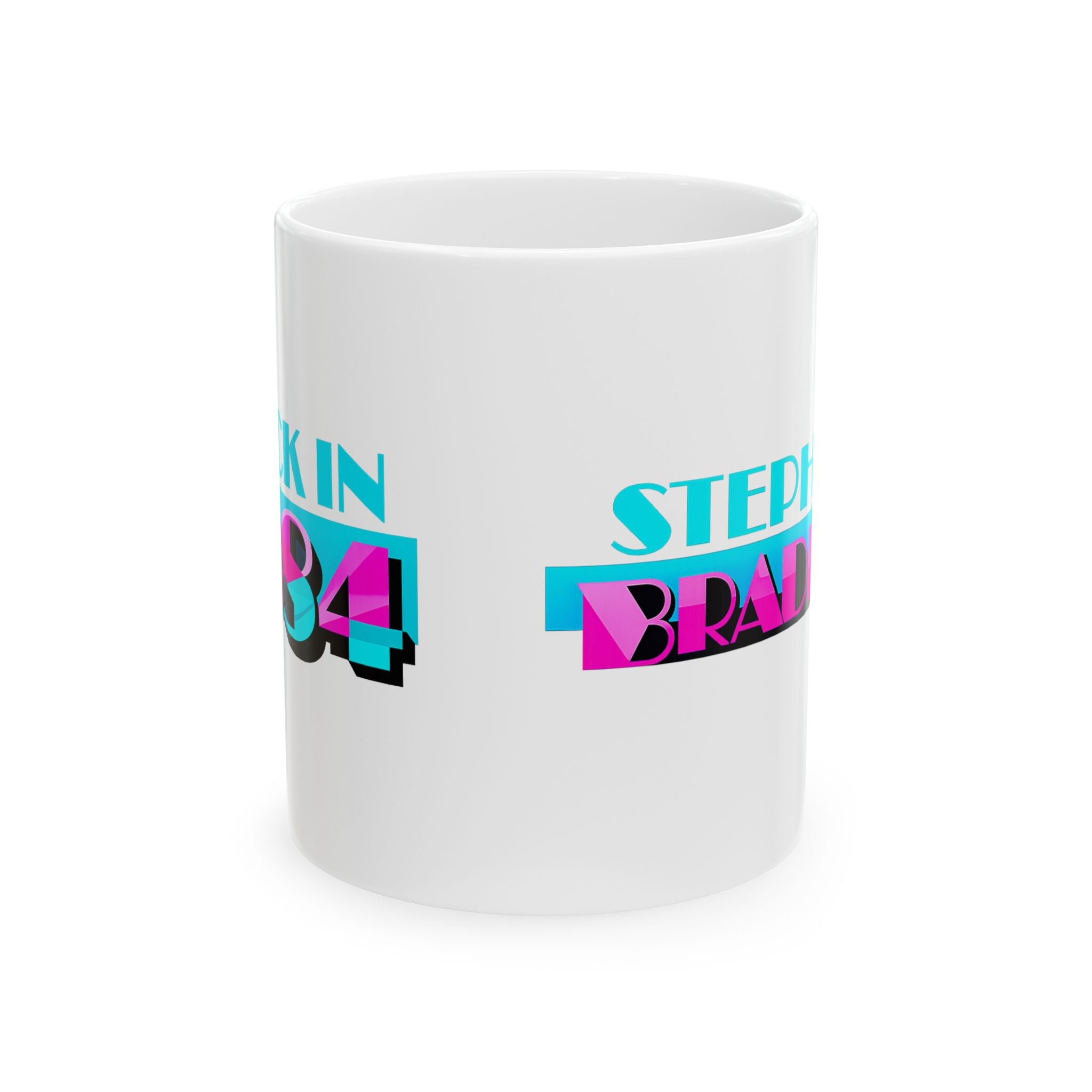 Stuck in 1984 'Miami Vice' coffee mug