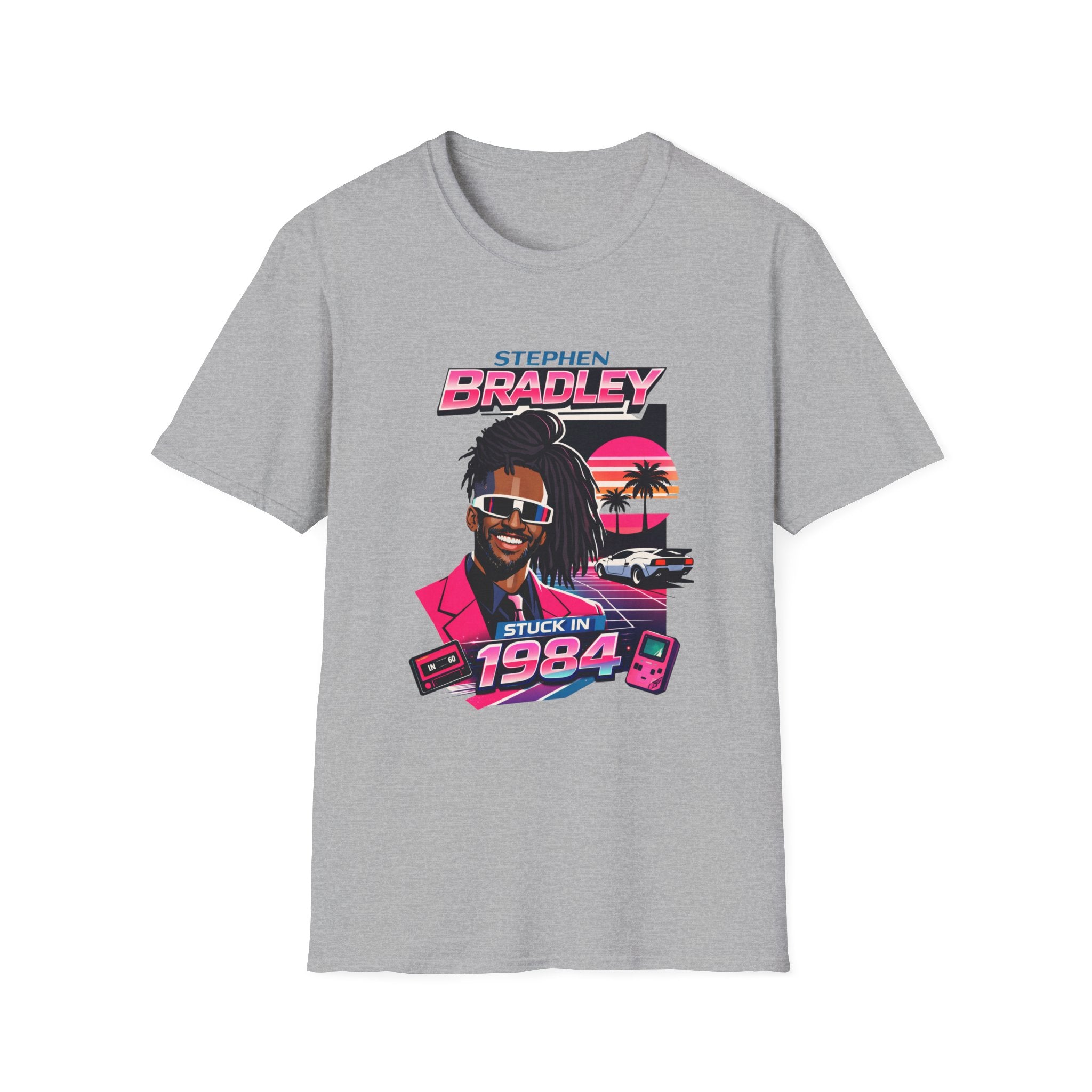'Stuck in 1984' Nagel style T-shirt
