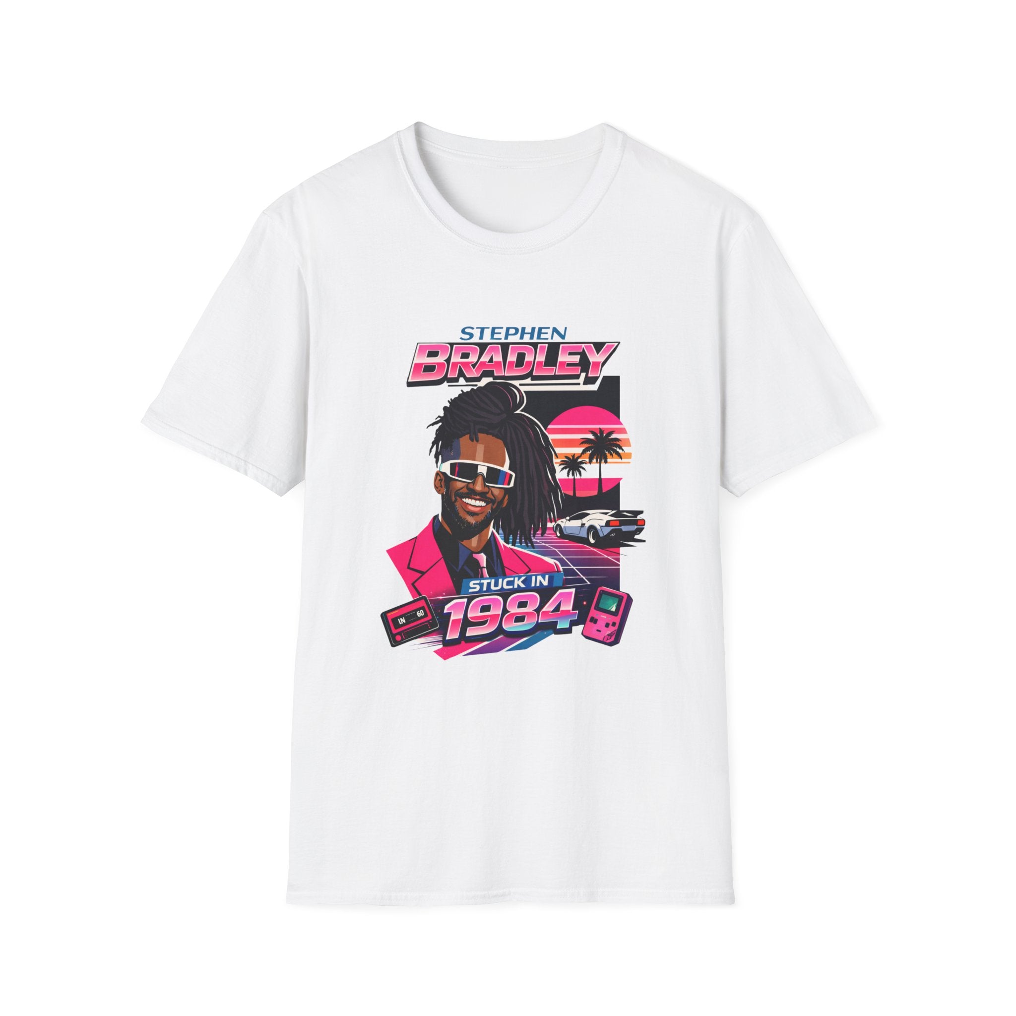 'Stuck in 1984' Nagel style T-shirt