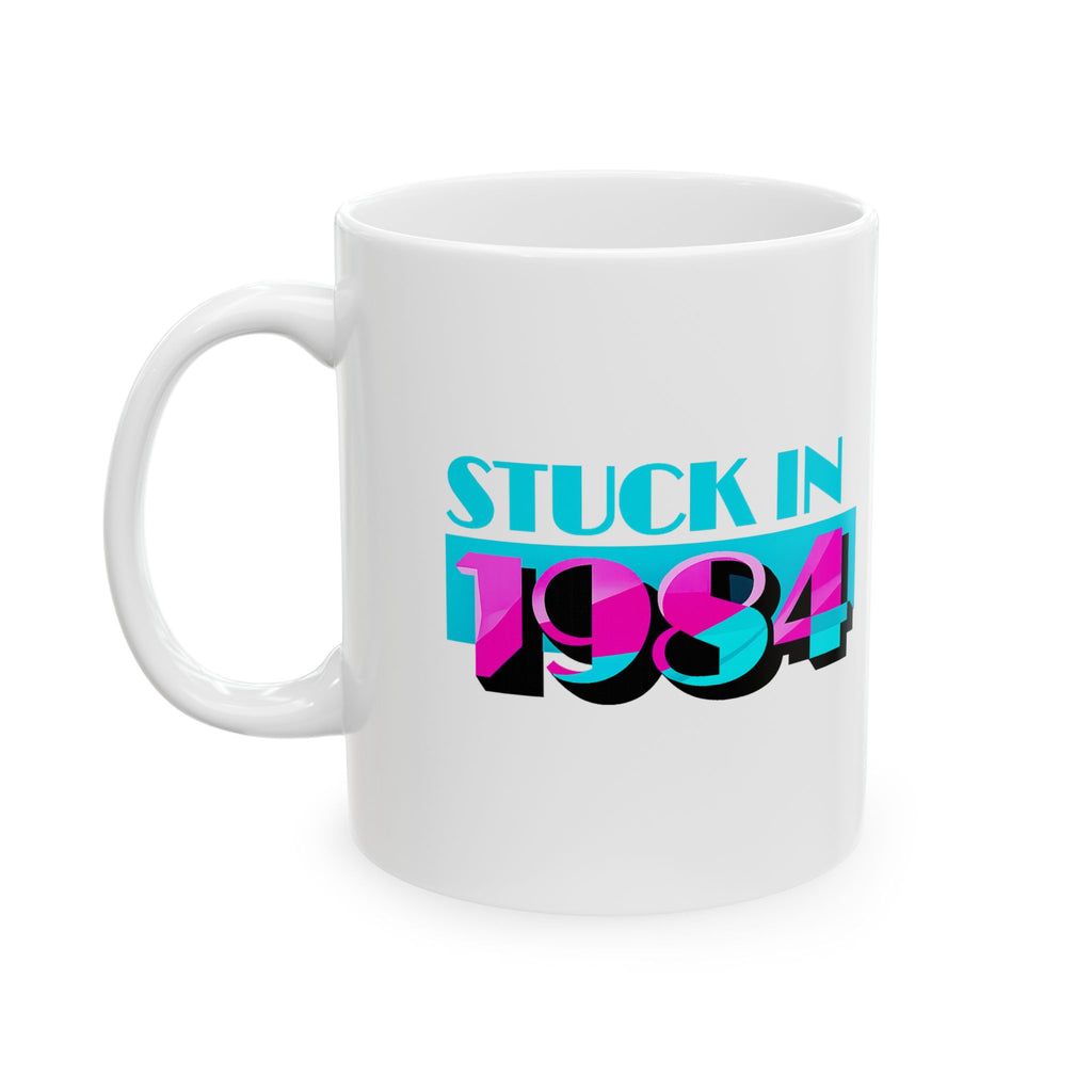 Stuck in 1984 'Miami Vice' coffee mug